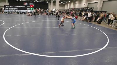 140 lbs Champ. Rd Of 16 - Max Buschette, Minnesota vs Maxwell Countryman, Angry Fish Wrestling