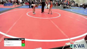 61 lbs Consolation - Knox Perkins, Tahlequah Wrestling Club vs Bryson Grigg, Tulsa Blue T Panthers