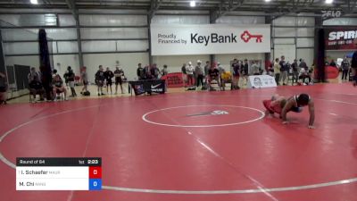 61 kg Round Of 64 - Isaiah Schaefer, Maurer Coughlin/Mater Dei vs Matthew Chi, Ranger Wrestling Club