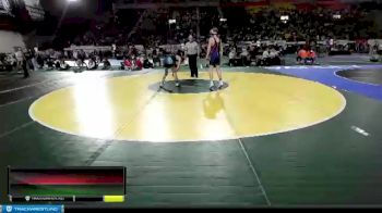 2A 132 lbs Champ. Round 1 - Jacob Shaw, New Plymouth vs Keldon Young, West Jefferson