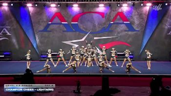 Champion Cheer - Lightning [2026 L4.2 Senior Day 2] 2026 ACA Grand Nationals