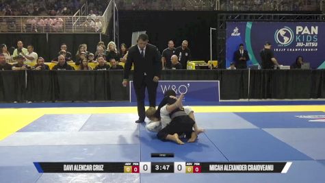 Micah Alexander Craioveanu vs Davi Alencar Cruz 2025 Pan Kids Jiu-Jitsu IBJJF Championship