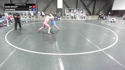 126 lbs Elijah Broady, Indiana Blue vs Jack Baron, Pennsylvania Blue
