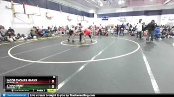 285 lbs Round 1 (4 Team) - Ethan Hunt, Newberg 2 vs Jacob Thomas Marks, Prosser