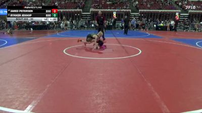 65 lbs Semifinal - Jared Petersen, Mountain Man vs Rykker Jessop, Ryse Wrestling Academy
