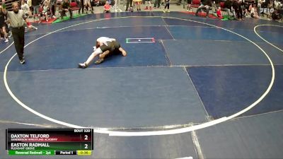 70 lbs Cons. Round 5 - Daxton Telford, Sanderson Wrestling Academy vs Easton Radmall, Pleasant Grove