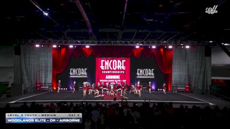 Woodlands Elite - OR - Airborne [2025 L3 Youth - Medium Day 3] 2025 Encore Grand Nationals