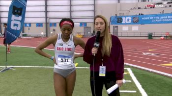 Chantel Ray Happy With Victory But Wanted A Quicker Time In 60m Hurdles