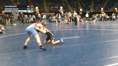 85 lbs Consy 6 - Gus Engelman, Crestwood vs Brenner Wilson, Southwestern