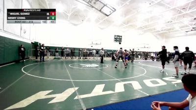 215 lbs Cons. Round 4 - Miguel Gomez, Hillcrest vs Henry Ching, North Torrance
