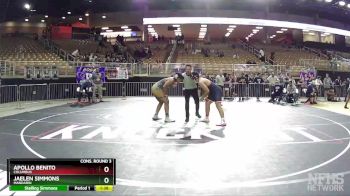 3A 220 lbs Cons. Round 3 - Jaelen Simmons, Mandarin vs Apollo Benito, Columbus