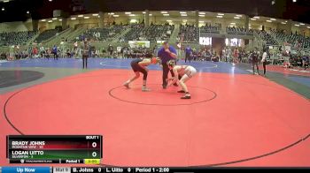 147 lbs Round 1 (4 Team) - Brady Johns, Mountain View vs Logan Uitto, Silverton