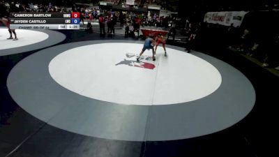 120 lbs Champ. Rd Of 64 - Cameron Bartlow, USA Gold Wrestling Club vs Jayden Castillo, Legacy Wrestling Center
