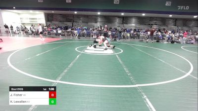 144 lbs Consi Of 64 #1 - Jonre Fisher, VA vs Kadrick Lewallen, NV