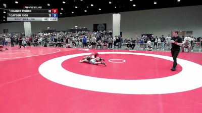 138 lbs Quarters - Chance Fisher, OK vs Cayden Rios, TX