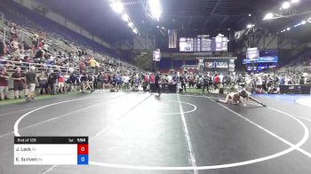 113 lbs Rnd Of 128 - Johnny Leck, Kansas vs Elijah Scriven, Pennsylvania