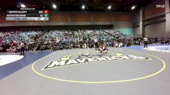 140 lbs Cons. Semi - Ashton Elliott, Coronado vs Alexis Escobar, Kelso