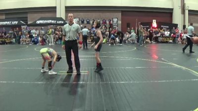 70 lbs Round 1 (6 Team) - Braxton Whitlow, Contenders Wrestling Academy Green vs Mitchell Martin, Ares Red