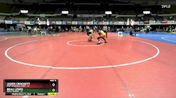 157 lbs Placement (16 Team) - Jaden Crockett, Erie Cathedral Prep vs Beau Lewis, Great Bridge