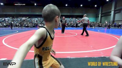 40 lbs Consi Of 8 #2 - Kason Stanley, Roseburg Mat Club vs Waylon Ballengee, Central Linn