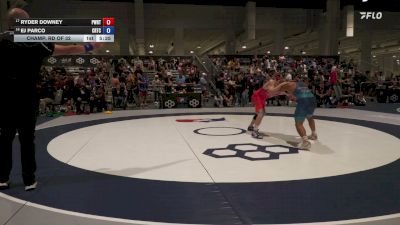 74 kg Champ. Rd Of 32 - Ryder Downey, PWC RTC vs EJ Parco, California Regional Training Center (CA RTC)