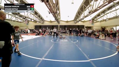 77 lbs Final - Deagan Thurlow, Maine Hammahs MS vs Jovanni Sottile, Edge Wrestling