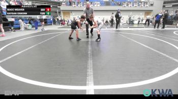 83 lbs Rr Rnd 1 - Macc Weaver, Grover Rains Wrestling Club vs Kaydan Osborn, Ponca City Wildcat Wrestling