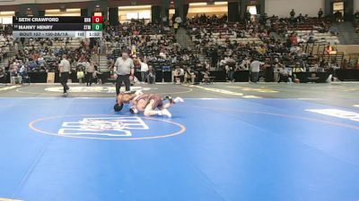 150-2A/1A Champ. Round 1 - Seth Crawford, Brunswick vs Manny Henry, St Michaels