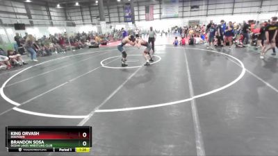 132 lbs Cons. Round 1 - King Orvash, DogTown vs Brandon Sosa, Ocean Lakes Wrestling Club