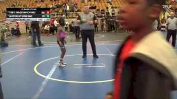 65 lbs 1st Place Match - Trey Riggenbach NE3, Norwayne vs Jaycob Hyman SW2, Elder