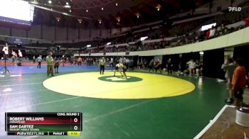 Rookie 6-8 105 Cons. Round 2 - Robert Williams, Chesapeake vs Sam Dartez, Hickory Middle School