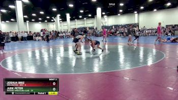 144 lbs Round 1 (16 Team) - Joshua Briz, Wellington - DEV vs Jude Peter, Intense Wrestling Club