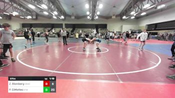 97 lbs Rr Rnd 7 - Zack Blomberg, South Side Wrestling Club vs Paul DiMatteo, Shore Thing Wave