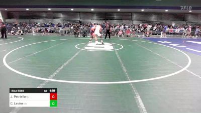 144 lbs Round Of 64 - Joseph Petriello, NJ vs Caleb Lavine, LA