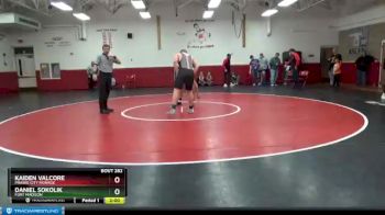 220 lbs Round 3 - Kaiden Valcore, Prairie City Monroe vs Daniel Sokolik, Fort Madison