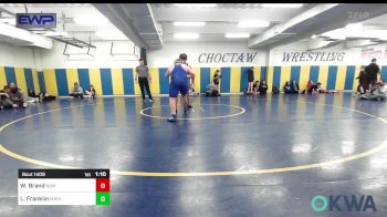 285 lbs Rr Rnd 1 - Wyatt Brand, Team Nomad vs Lucas Franklin, Madill Takedown