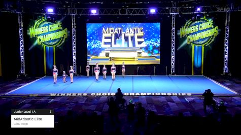 MidAtlantic Elite - Coral Reign [2025 Junior Level 1 A 2] 2025 Winners Choice Live at Foxwoods