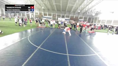 120 lbs Cons. Semi - Madelyn Flygare, Sanderson Wrestling Academy vs Alexa Marshall, Panguitch