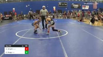 74 lbs Consi Of 4 - Korbyn Wright, Colorado Outlaws vs Camden Rugg, Ringers