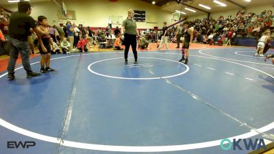 90 lbs Rr Rnd 2 - Dallin Swan, IRONMEN Wrestling Club vs Greyson Khuth, Sperry Wrestling Club