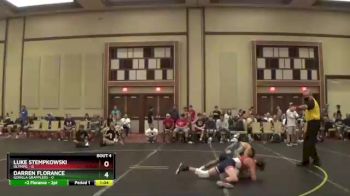 108 lbs Quarterfinals (8 Team) - Luke Stempkowski, Olympic vs Darren Florance, Gorilla Grapplers