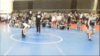 97 lbs Rr Rnd 1 - Anthony Azzarello, Smitty's Barn Black - ESC vs Cashton Crouse, SAVAGE Wrestling Academy - ESC