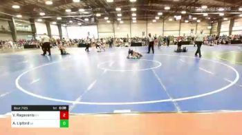 120 lbs Consi Of 64 #2 - Vasili Ragavanis, NY vs Aiden Lipford, GA