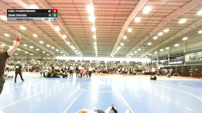 126 lbs Semifinal - Cael Floerchinger, MT vs Zane Crouse, PA