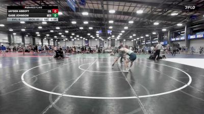 170 lbs Rr Rnd 2 - Jayden Abbott, Evil Empire Red vs Gabe Johnson, Micky's Maniacs Blue