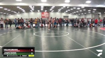 152 lbs Cons. Round 3 - William Brooks, Scanlan Wrestling Academy vs Joseph Ramos, FCA Wrestling Team VA