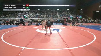 170 lbs 3rd Place Match - Harlie Velarde, Lander Valley vs Kohlee Shoun, Hulett