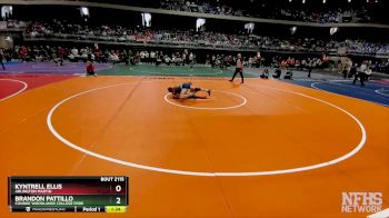 6A 106 lbs Quarterfinal - Brandon Pattillo, Conroe Woodlands College Park vs Kyntrell Ellis, Arlington Martin