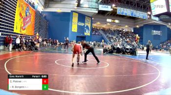 132 lbs Cons. Round 5 - Richard (Weston) Borgers, Blair Academy vs Clinton Plotner, Lake Highland Preparatory School