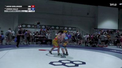 77 kg Cons. Rd Of 16 - Jadon Skellenger, Lehigh Valley Wrestling RTC vs Joshua Gallo, Funky Monkey